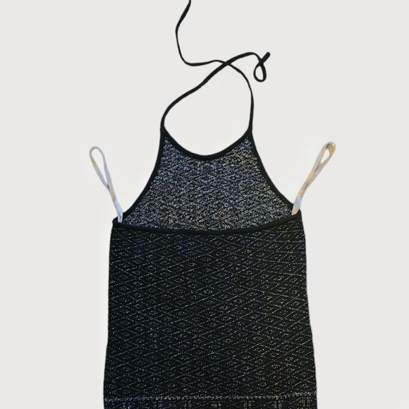 Vintage Halter-Style Geometric Sparkle Top from Esprit De Corps - Picture 2 of 5